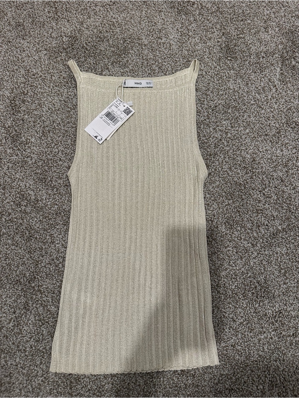 Mango Ribbed Tank Top - Picture 2 of 5
